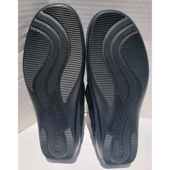 Orthofeet Serene T Strap 891  Black Orthopedic Adjustable Comfort Shoes 11EE - Picture 6 of 14